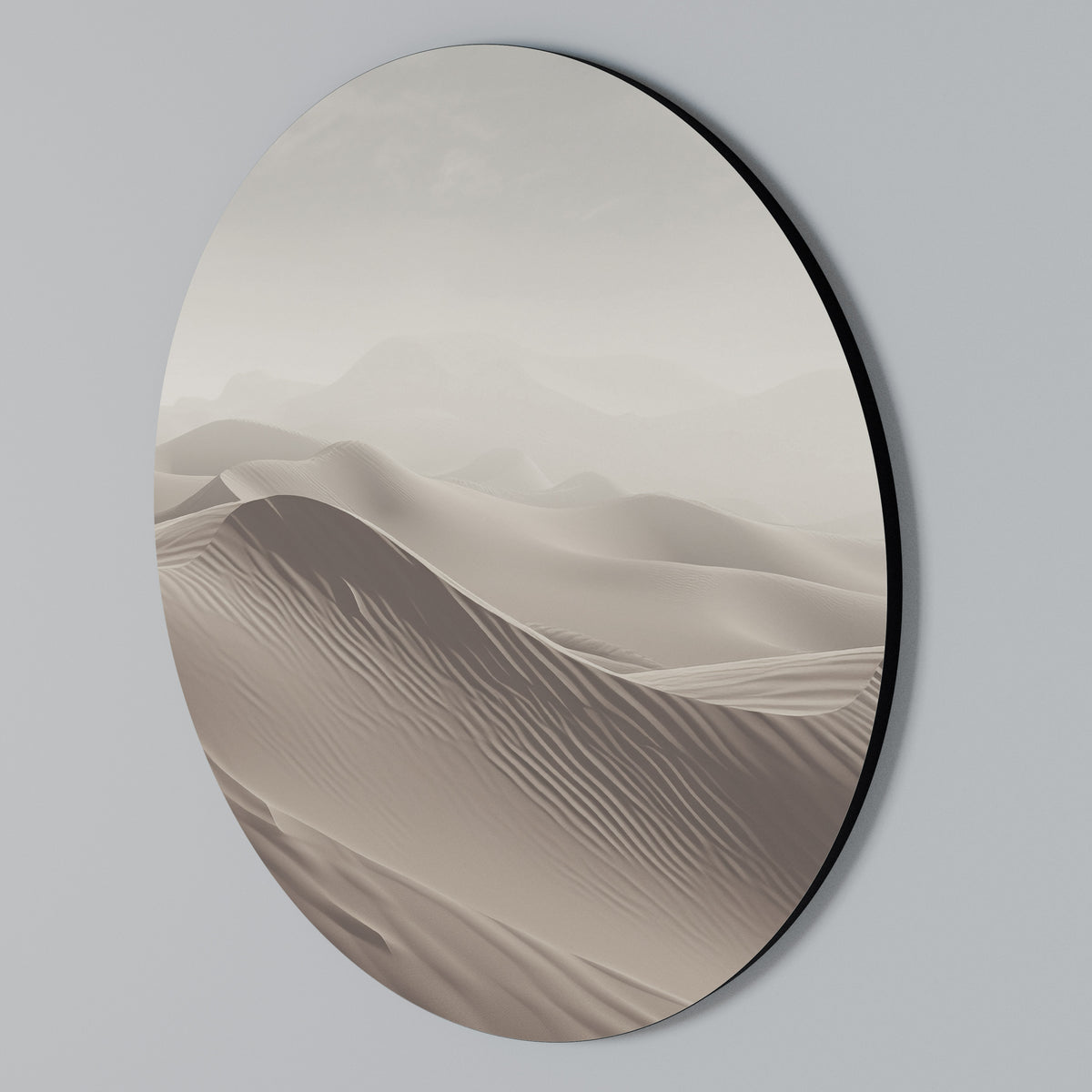 ECHOES OF DUNES Rundes Wandbild