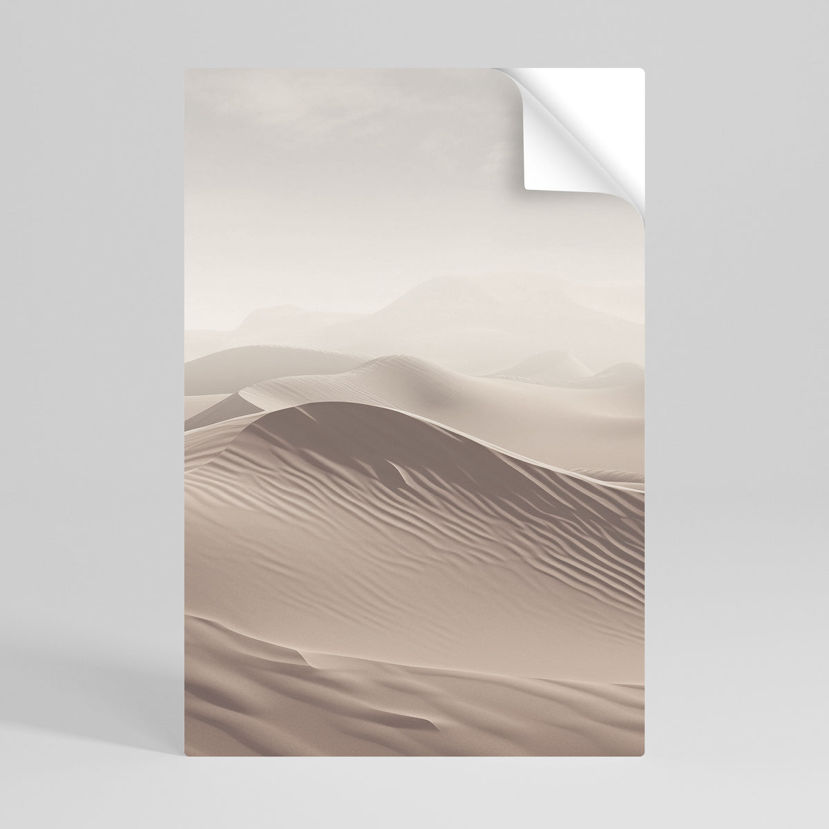 ECHOES OF DUNES Självhäftande Vertikal Poster