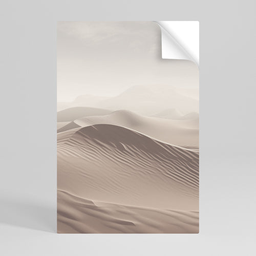 ECHOES OF DUNES Poster Verticale Adesivo