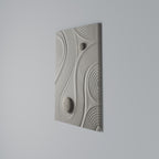 SANDSWIRL SERENITY Vertical Canvas Print