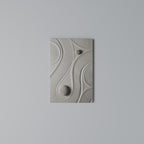 SANDSWIRL SERENITY Vertical Canvas Print