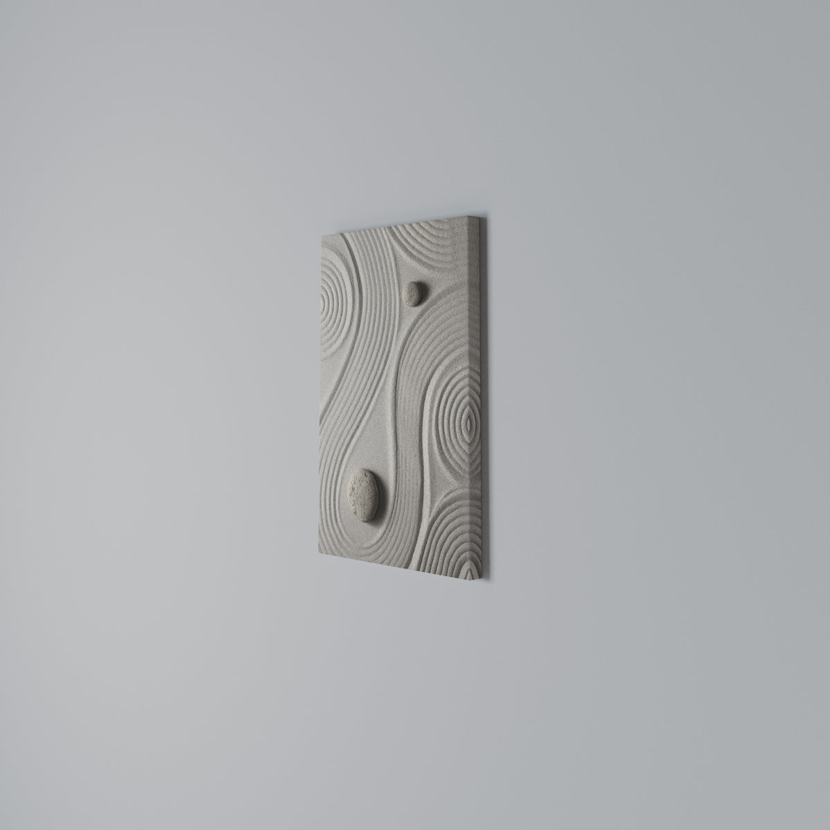 SANDSWIRL SERENITY Stampa su tela verticale