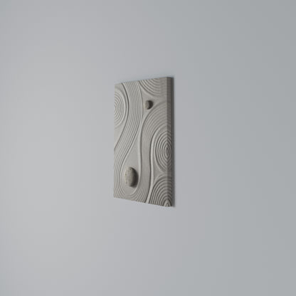 SANDSWIRL SERENITY Stampa su tela verticale