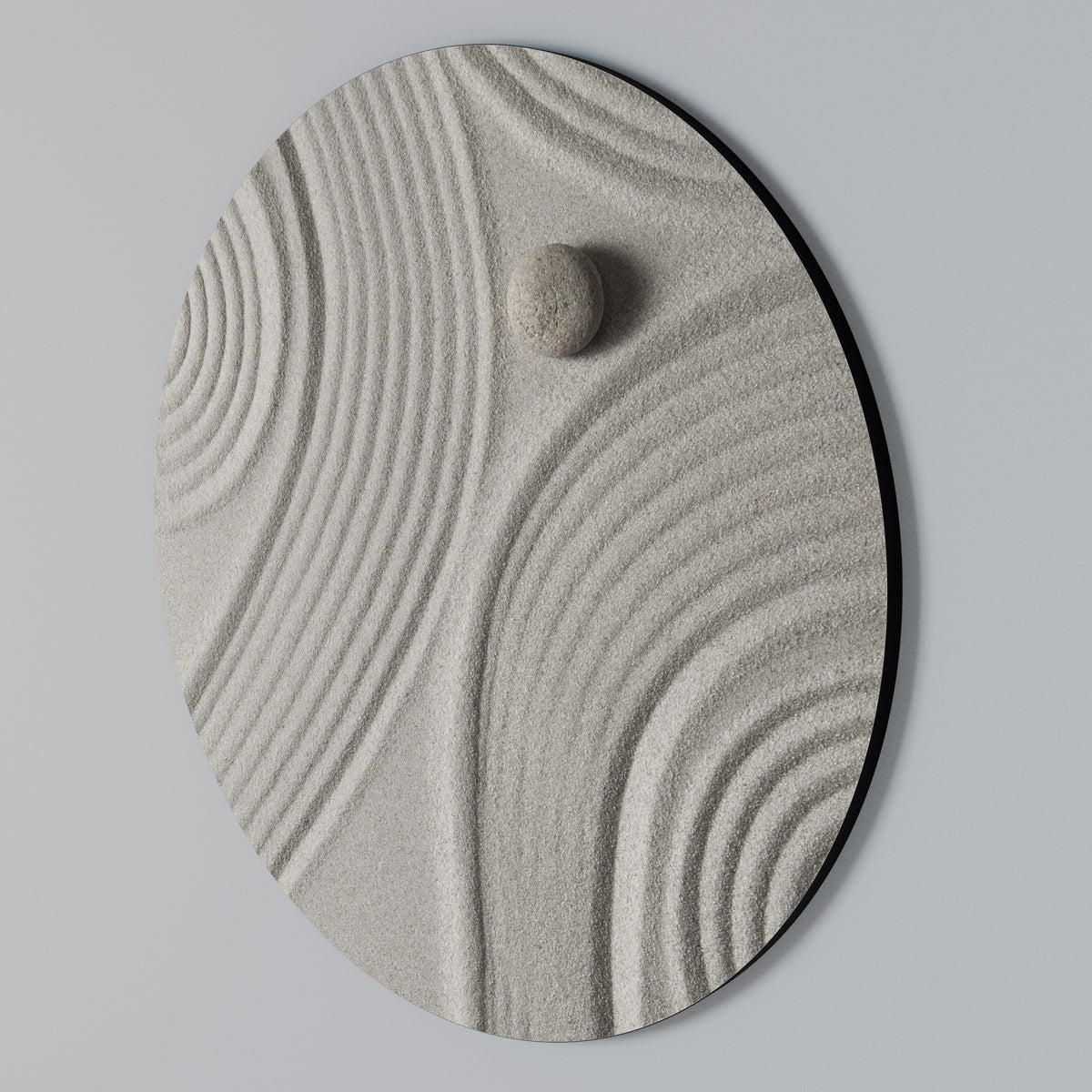 SANDSWIRL SERENITY Arte de Parede Redonda