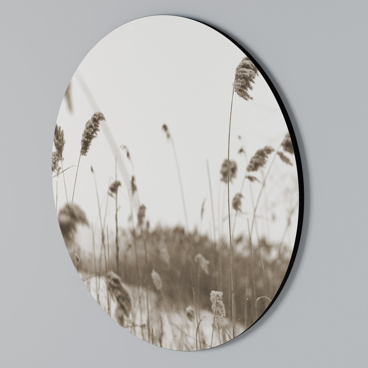 TIMELESS TUSSOCKS Rundes Wandbild