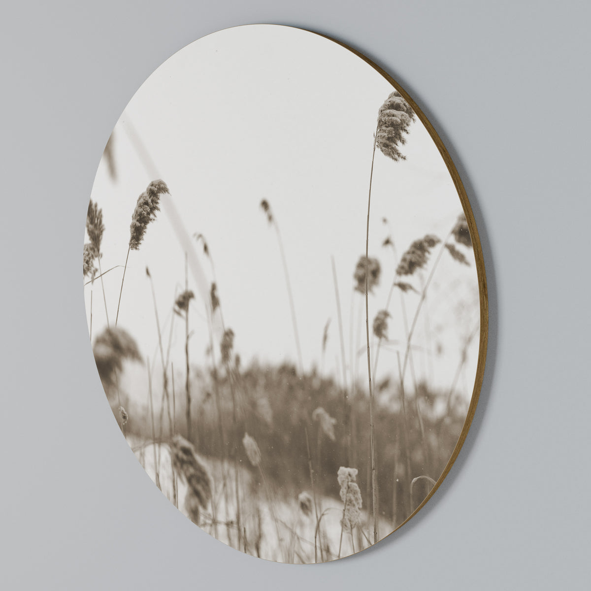 TIMELESS TUSSOCKS Rundes Wandbild