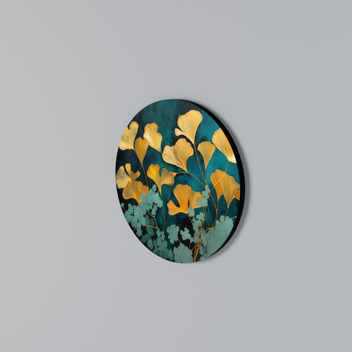 GINCOODELIC DREAM Rundes Wandbild