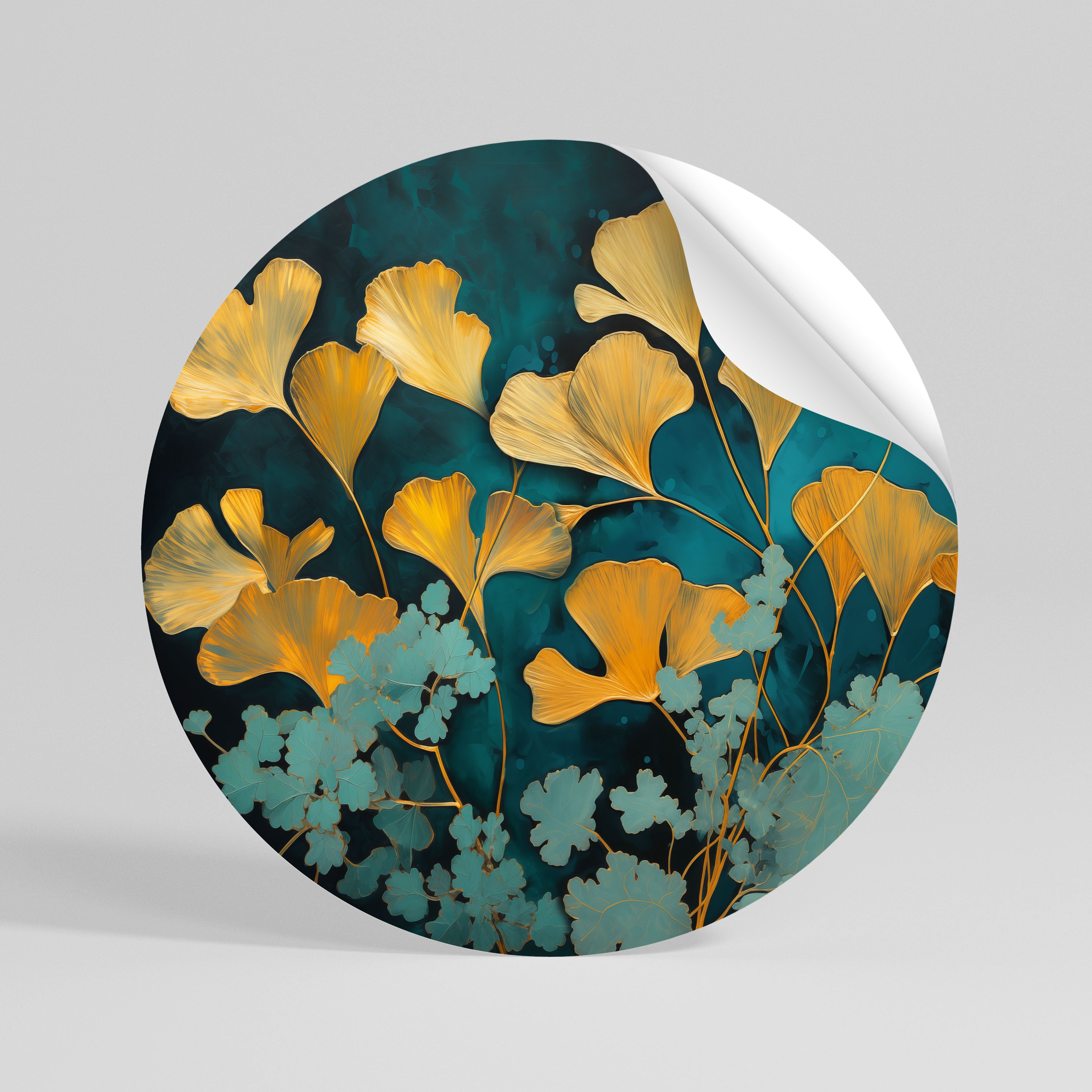 GINCOODELIC DREAM Rund väggdekal