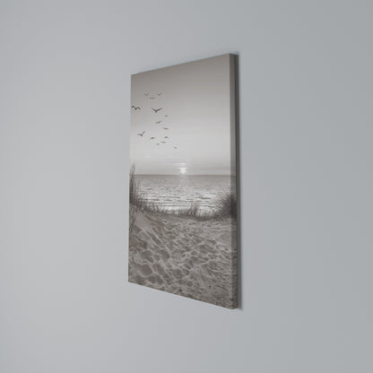 TIMELESS SEASCAPE Cuadro en lienzo vertical