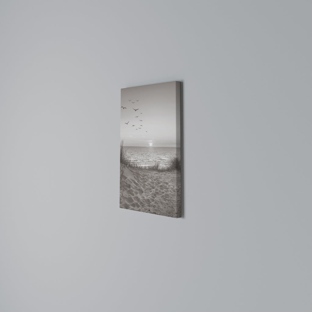 TIMELESS SEASCAPE Cuadro en lienzo vertical
