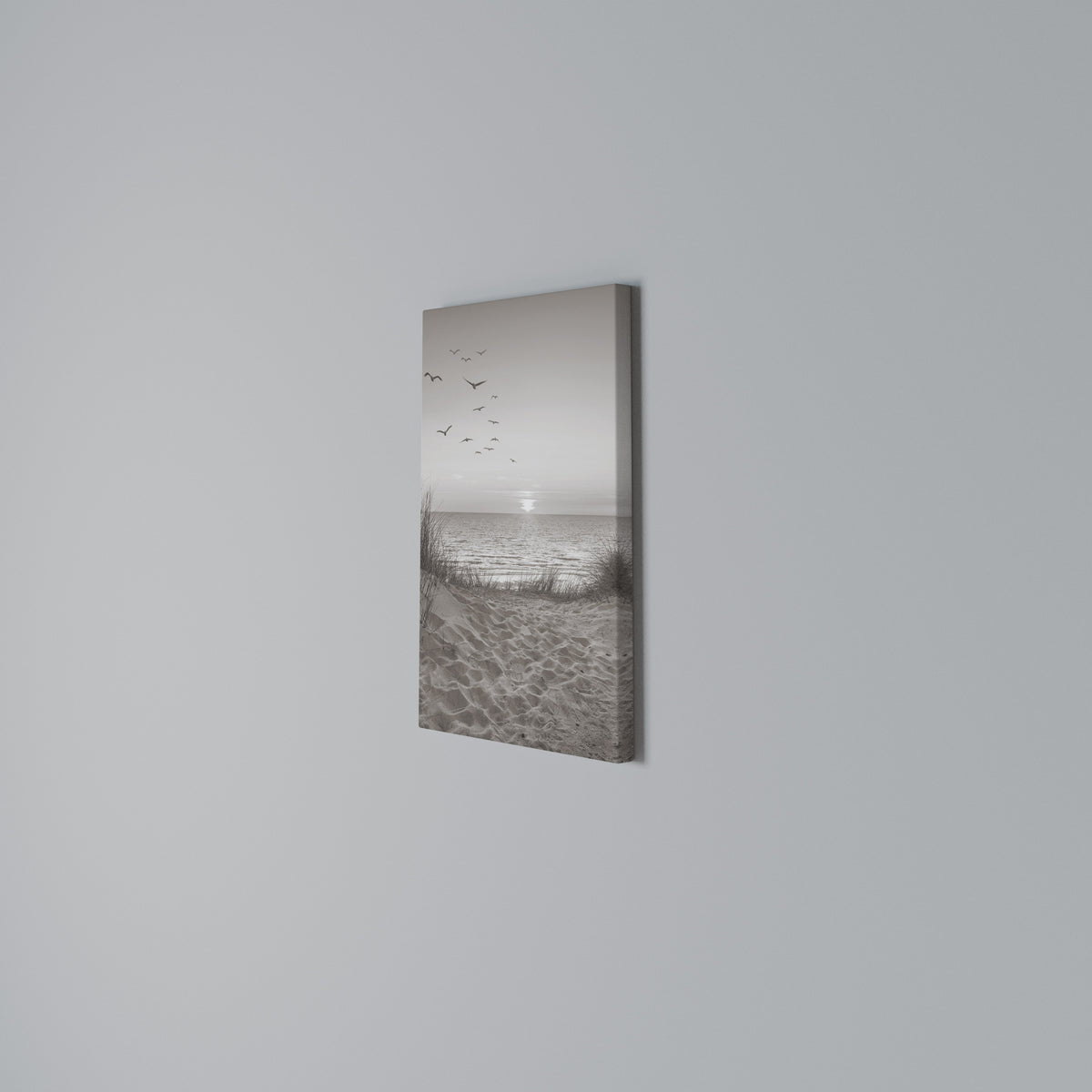 TIMELESS SEASCAPE Cuadro en lienzo vertical
