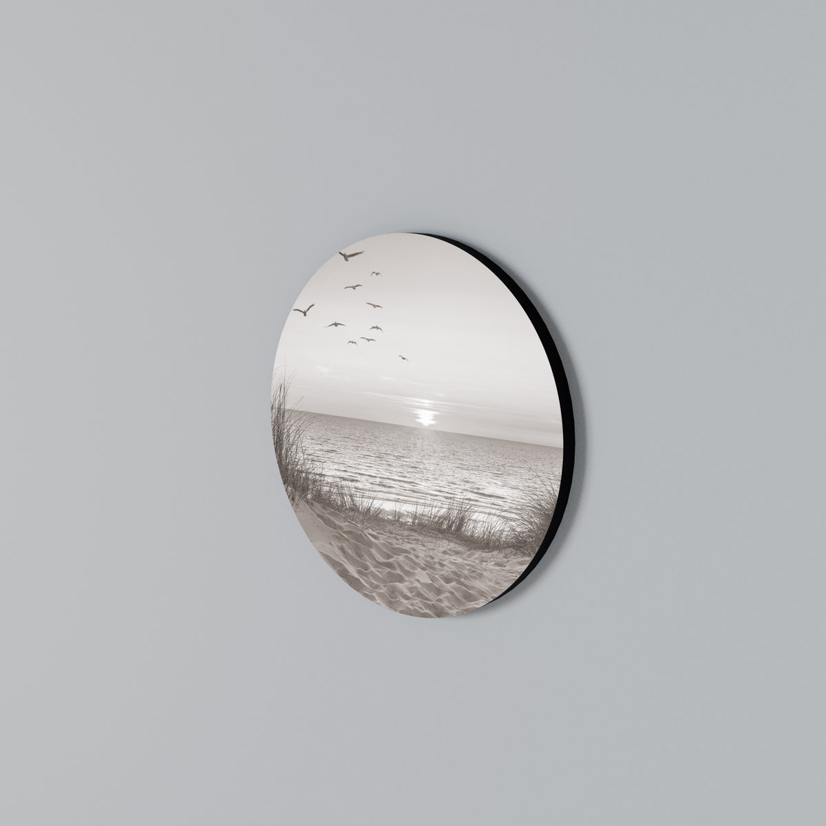 TIMELESS SEASCAPE Rundes Wandbild