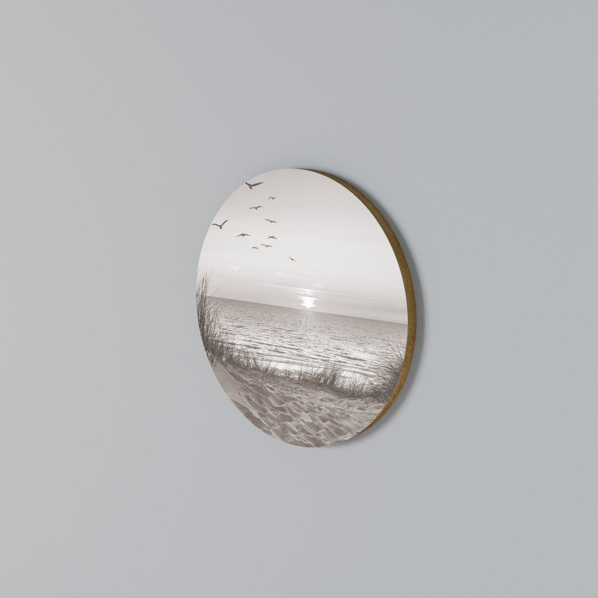 TIMELESS SEASCAPE Rundes Wandbild