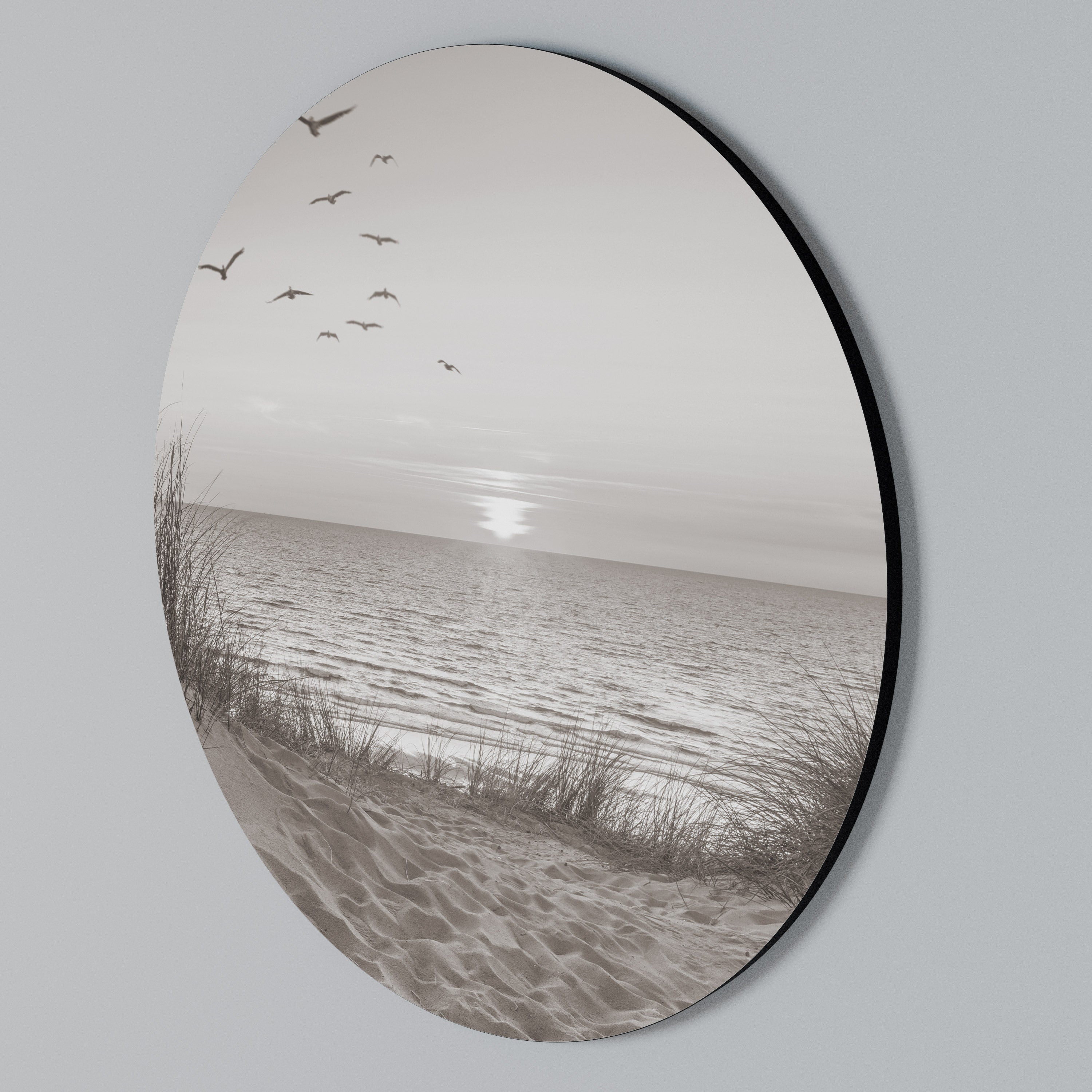 TIMELESS SEASCAPE Rund väggdekor