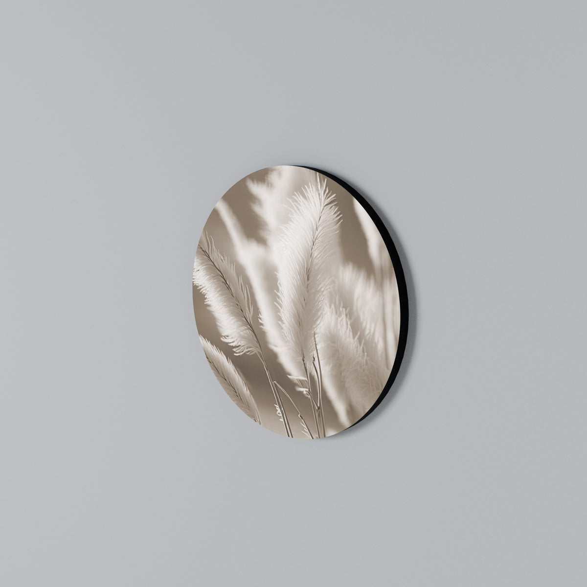 GENTLE WIND'S EMBRACE Rundes Wandbild