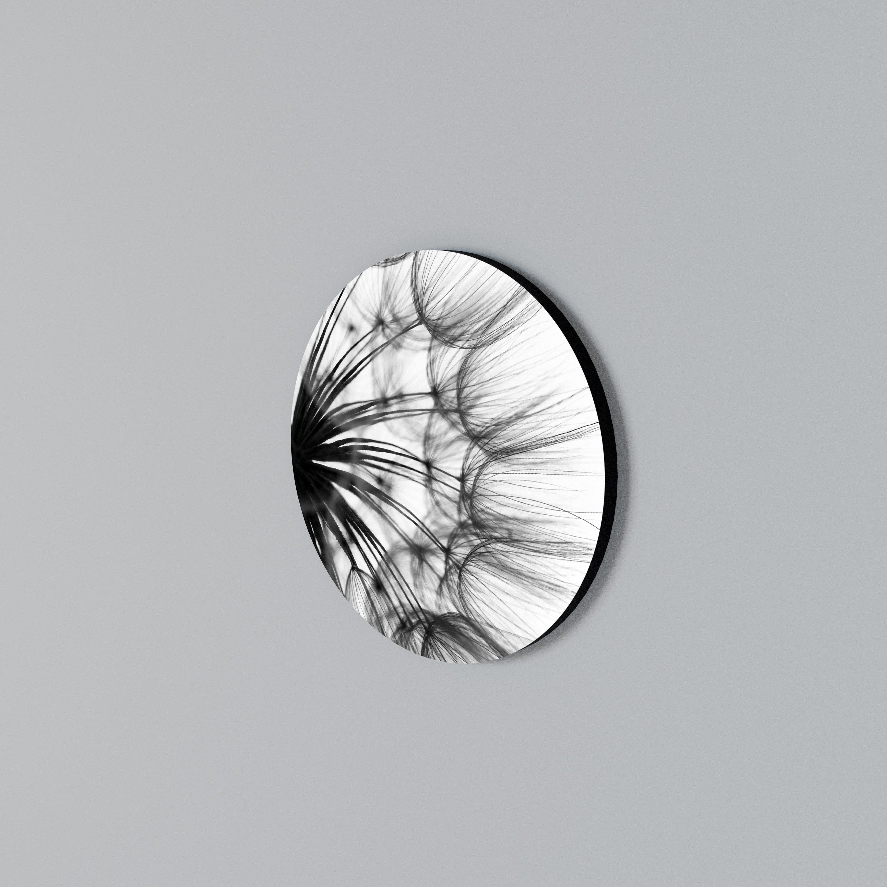 WHISPERING WILDFLOWER Rund väggdekor