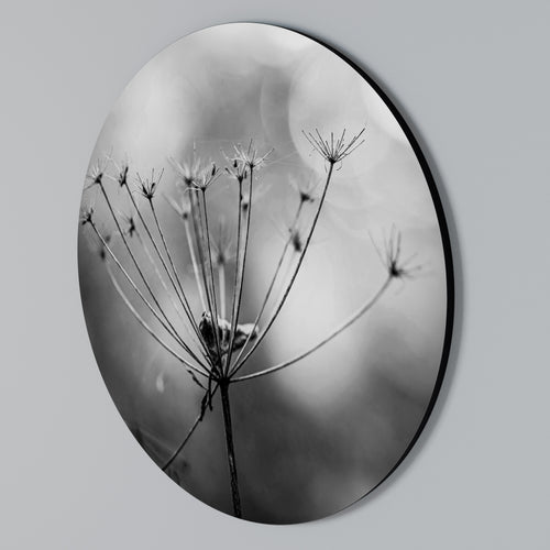 MINIMALIST BLOOM Rund väggdekor