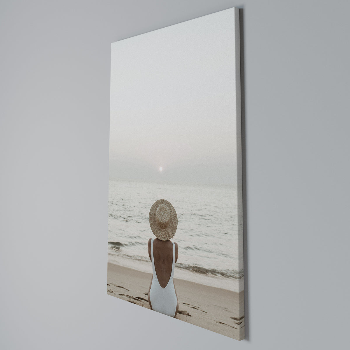 SAND AND SOLITUDE Κατακόρυφος Πίνακας σε Καμβά