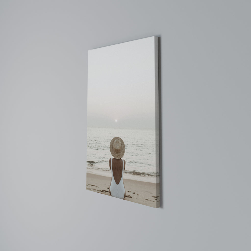 SAND AND SOLITUDE Κατακόρυφος Πίνακας σε Καμβά
