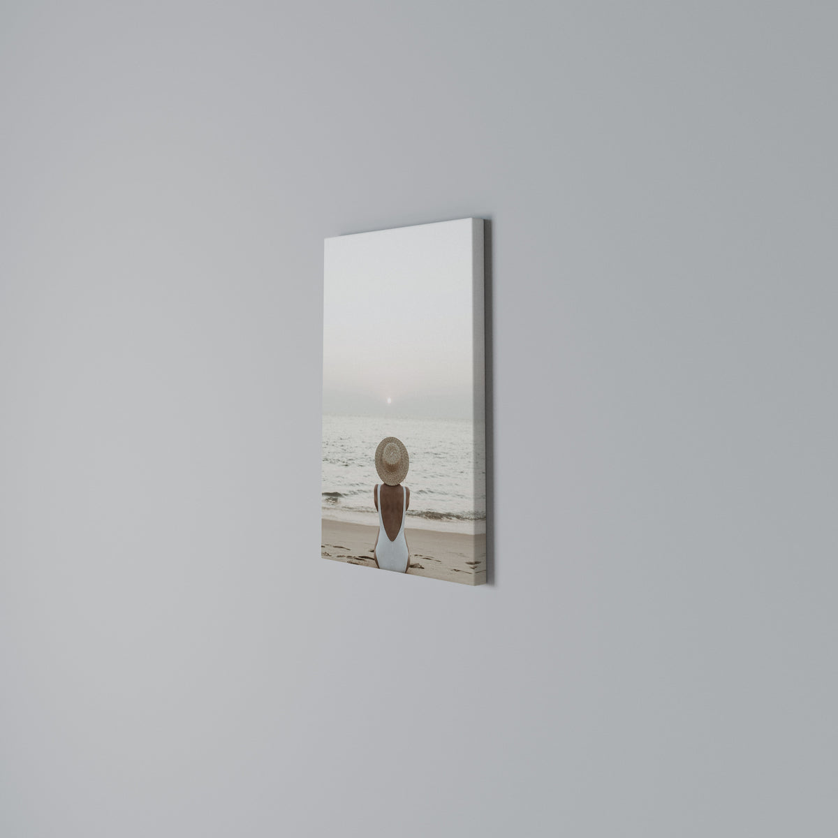 SAND AND SOLITUDE Κατακόρυφος Πίνακας σε Καμβά