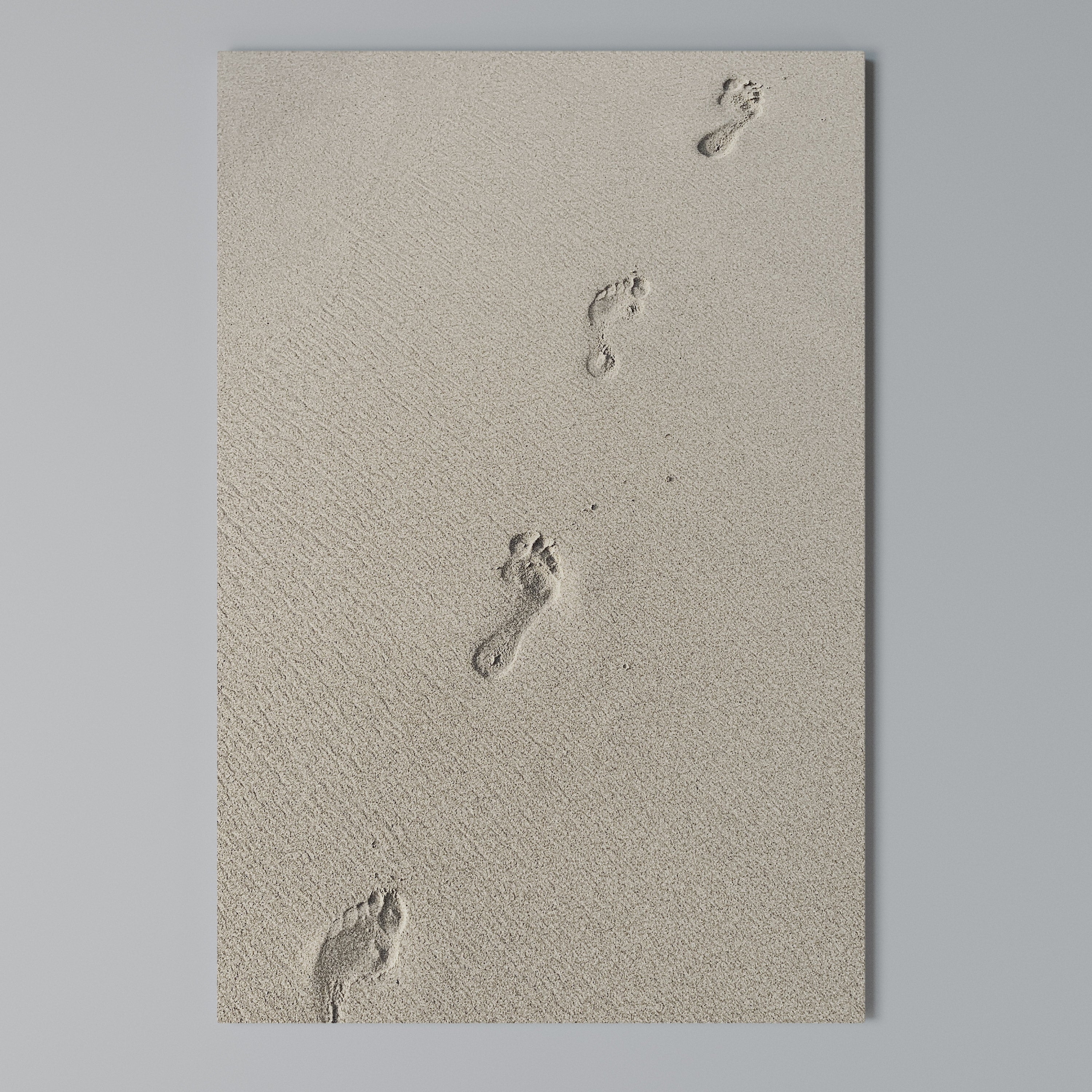 BEACH BOUND PATHWAYS Vertical Canvas Print