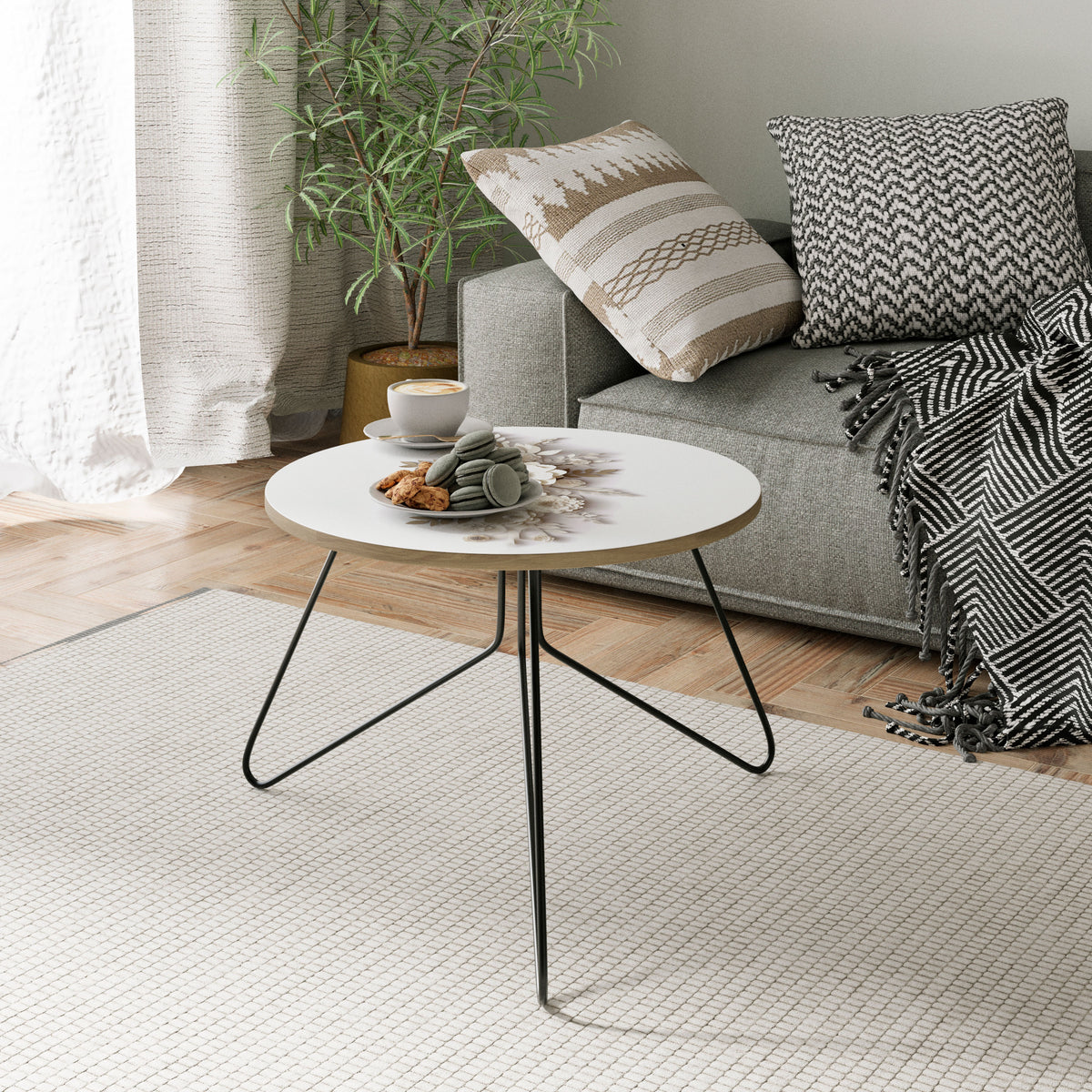 BLUSHING BOUQUET Coffee Table