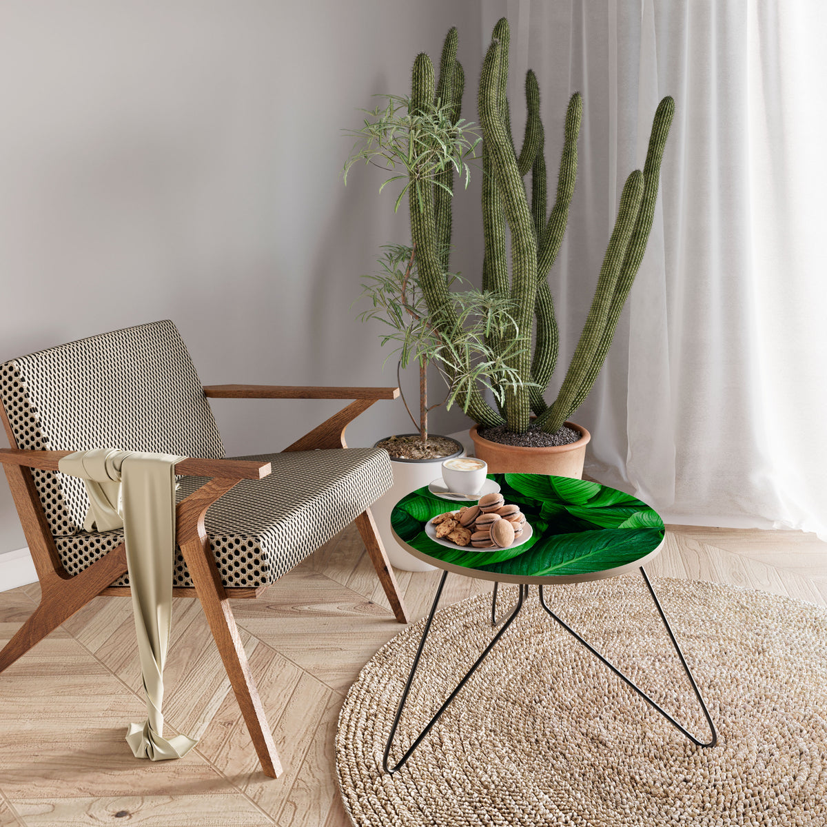 VIBRANT LEAFY EMBRACE Couchtisch