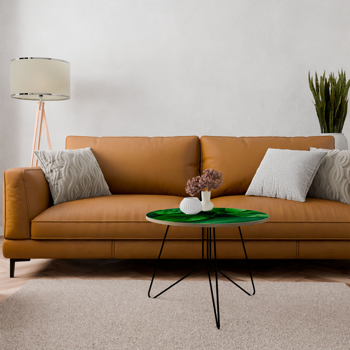 VIBRANT LEAFY EMBRACE Couchtisch
