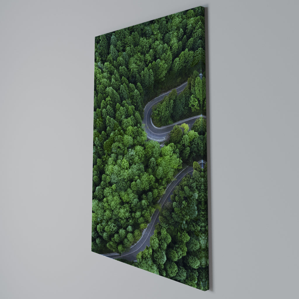 ENCHANTED FOREST RIDE Vertical Canvas Print