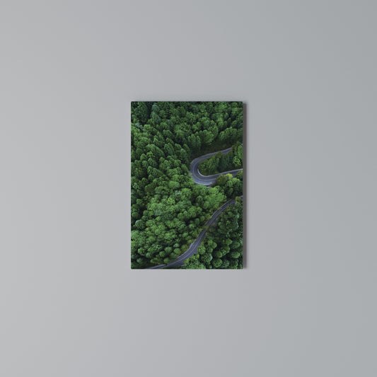 ENCHANTED FOREST RIDE Vertical Canvas Print