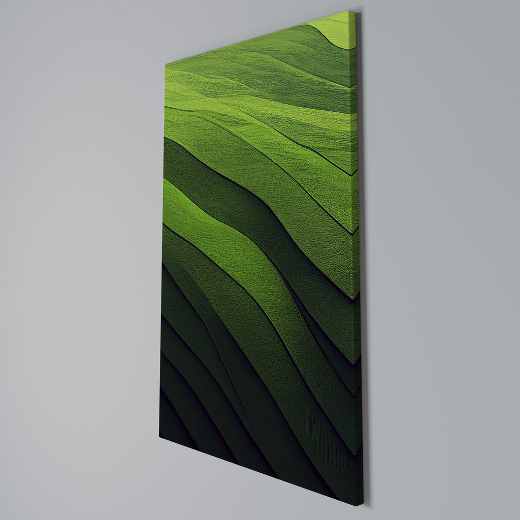 FRESH LANDSCAPE Vertical Canvas Print
