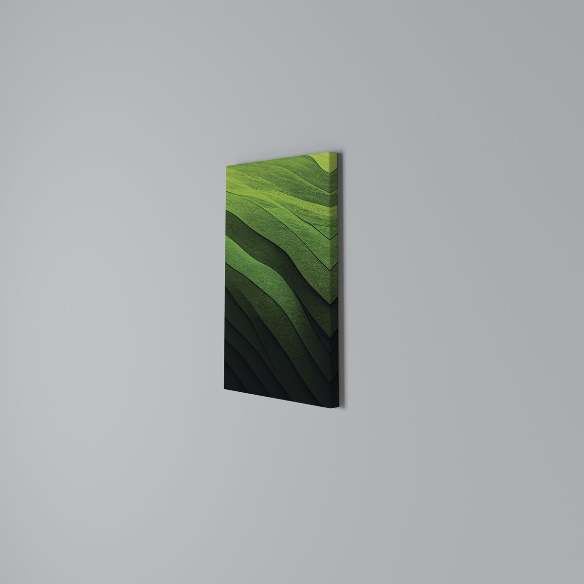FRESH LANDSCAPE Vertical Canvas Print