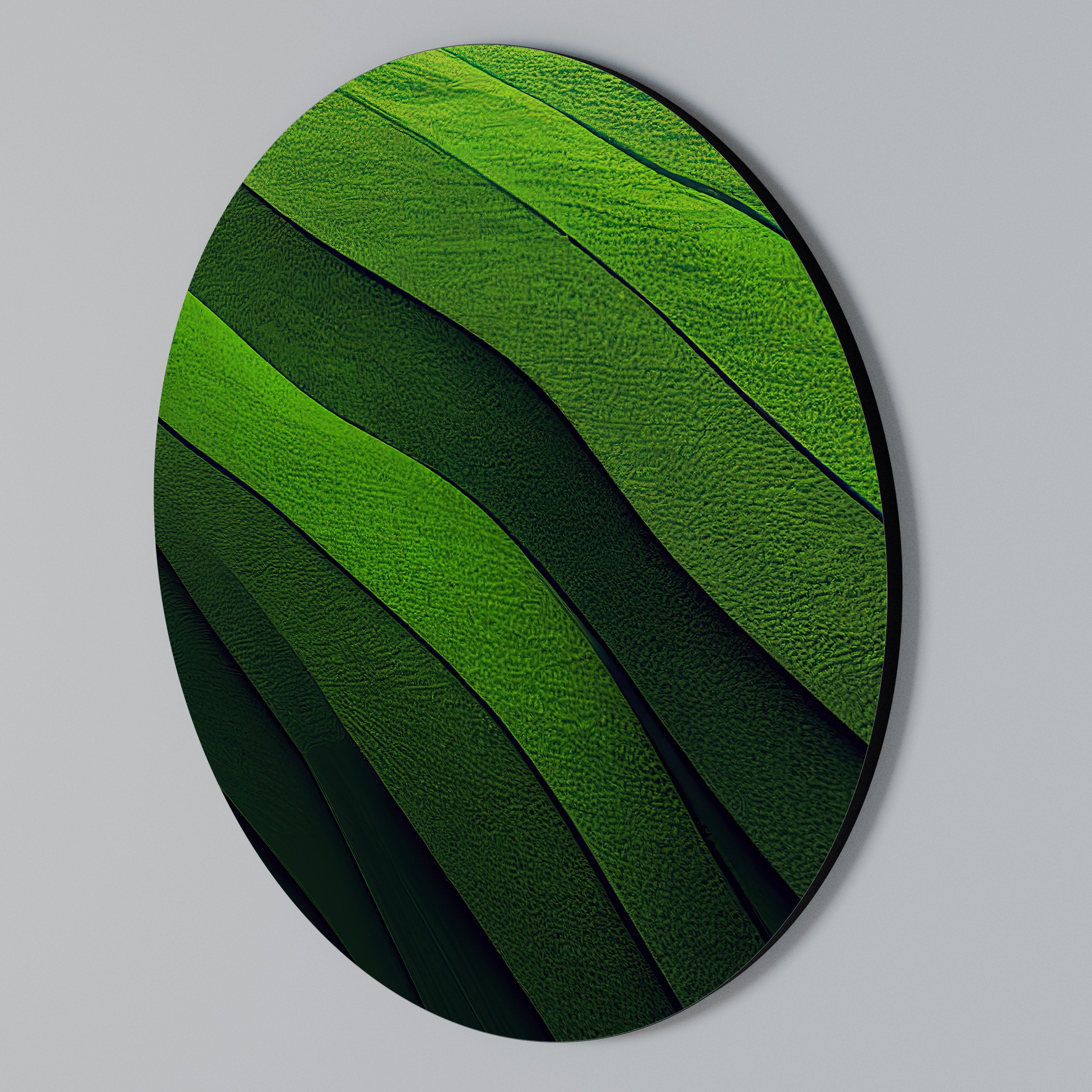 FRESH LANDSCAPE Arte de pared redondo