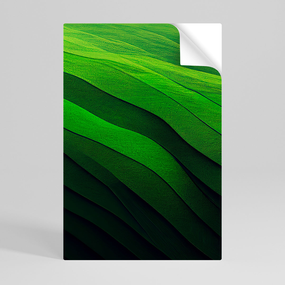 FRESH LANDSCAPE Póster Autocolante Vertical