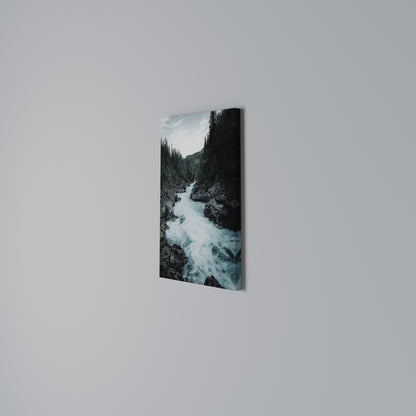 RUSHING REFLECTIONS Quadro em tela vertical