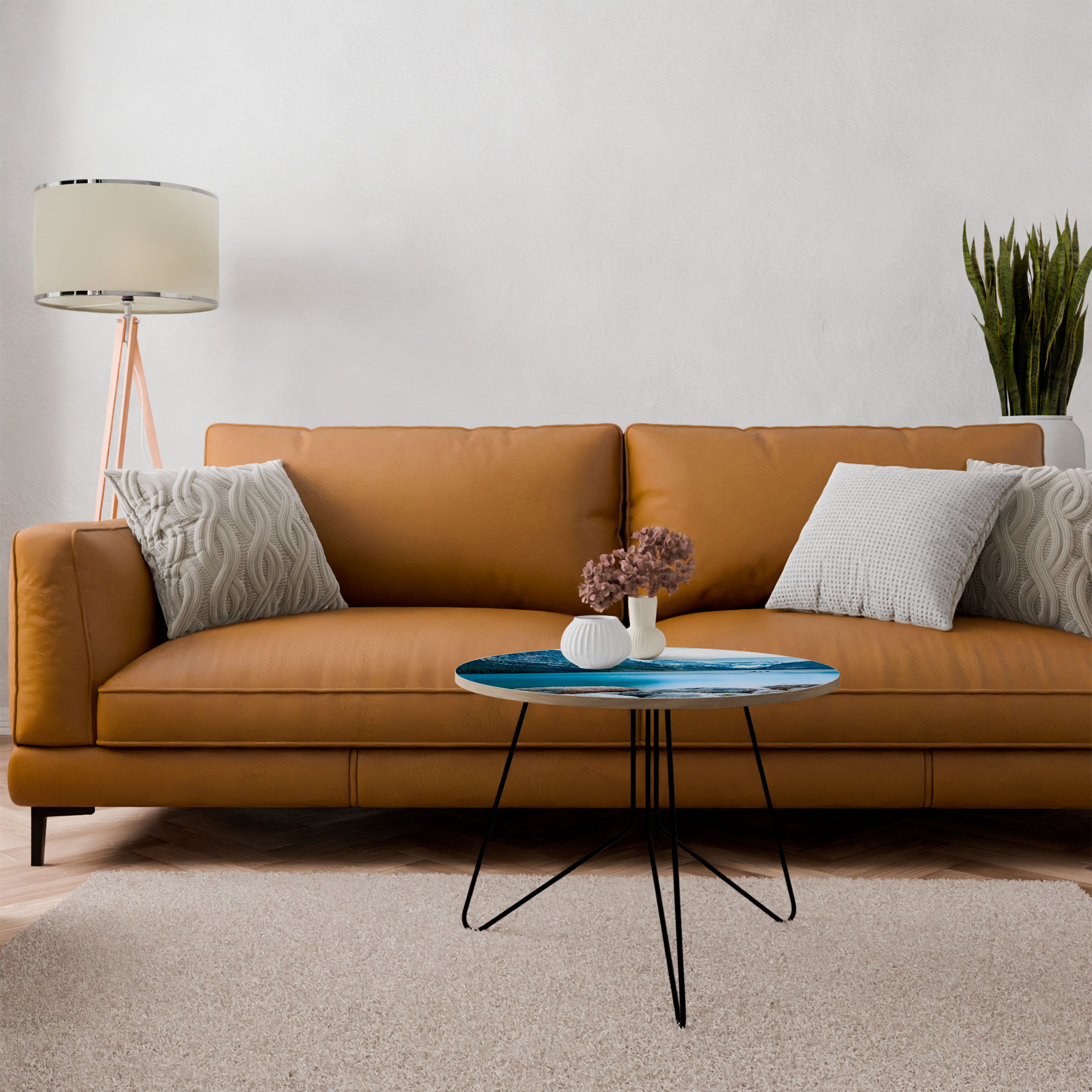 REFLECTIVE WATERS Couchtisch