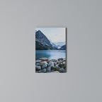 REFLECTIVE WATERS Vertical Canvas Print