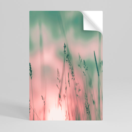 PASTEL BREEZE Póster adhesivo vertical