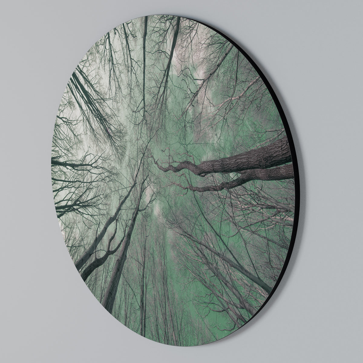 SKYWARD FANTASIES Rundes Wandbild