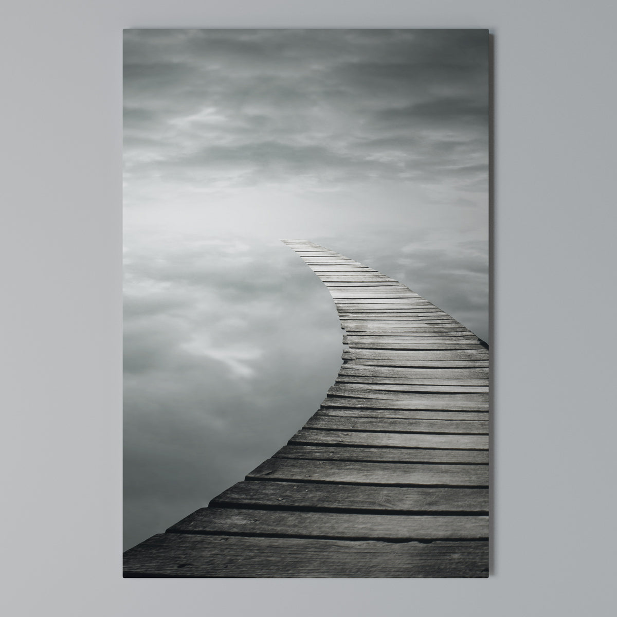 WHISPERING PATHWAYS Quadro em tela vertical