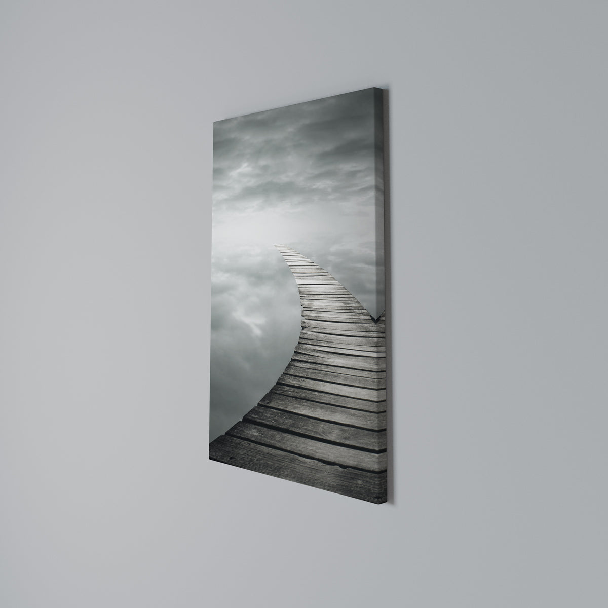 WHISPERING PATHWAYS Vertical Canvas Print