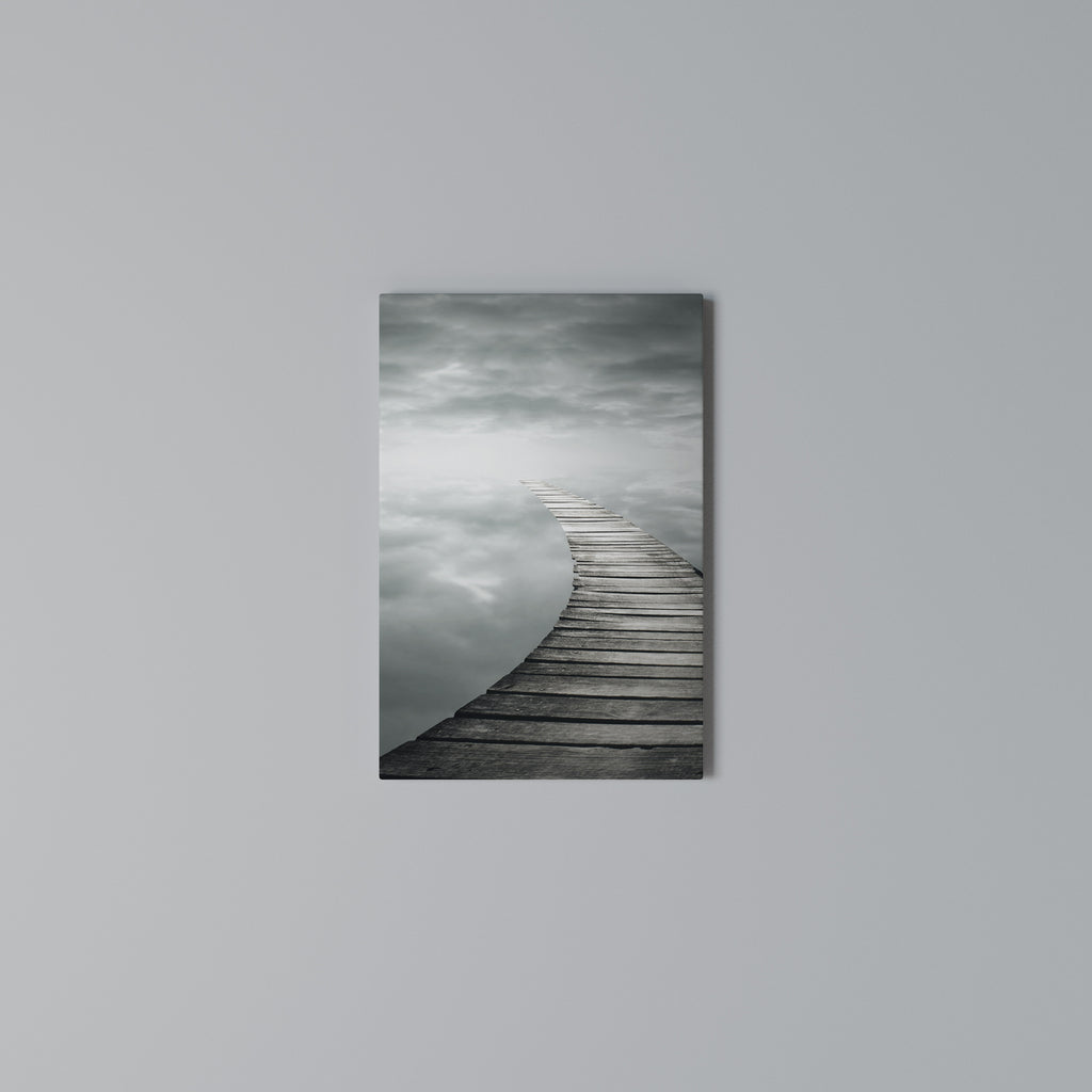 WHISPERING PATHWAYS Vertical Canvas Print