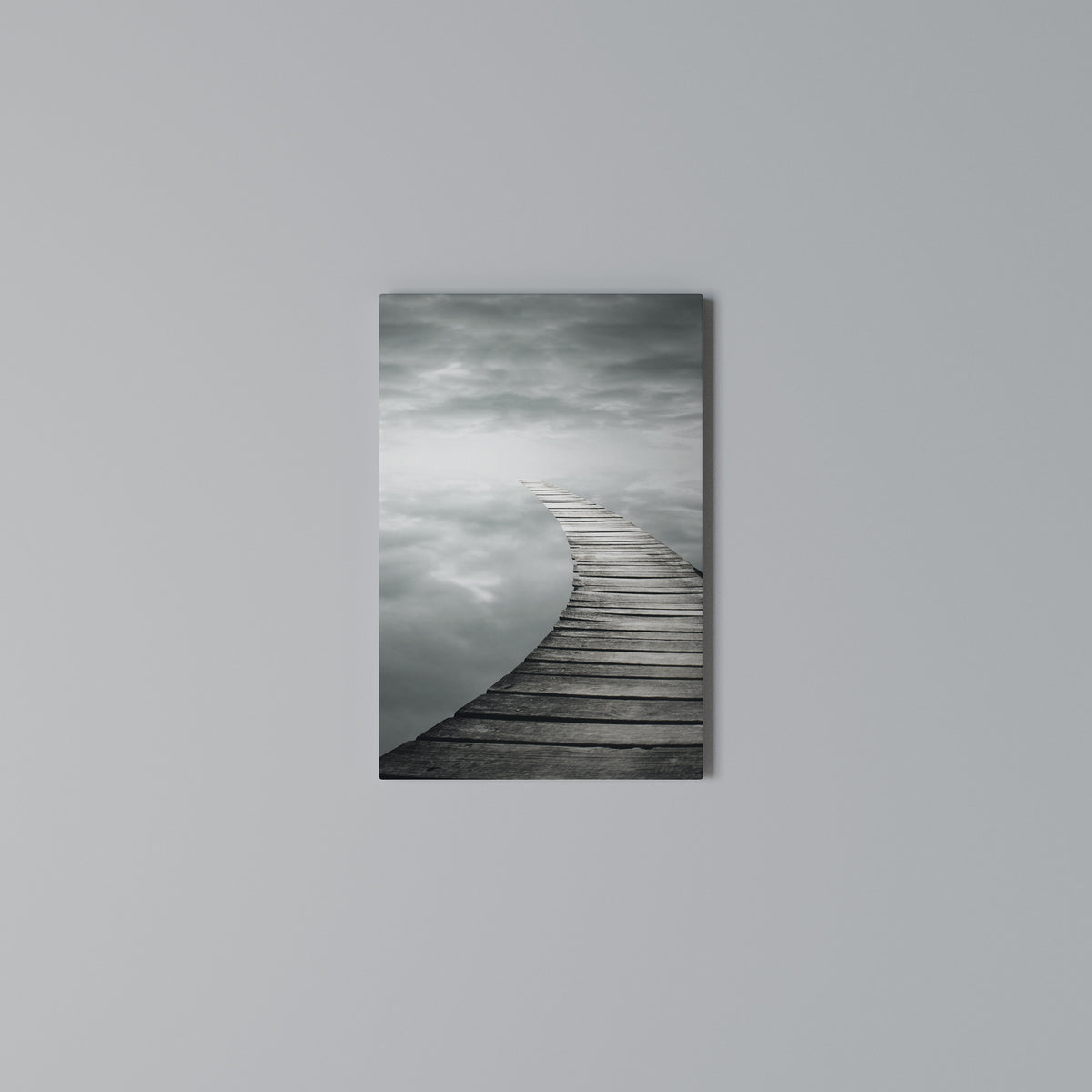 WHISPERING PATHWAYS Vertical Canvas Print
