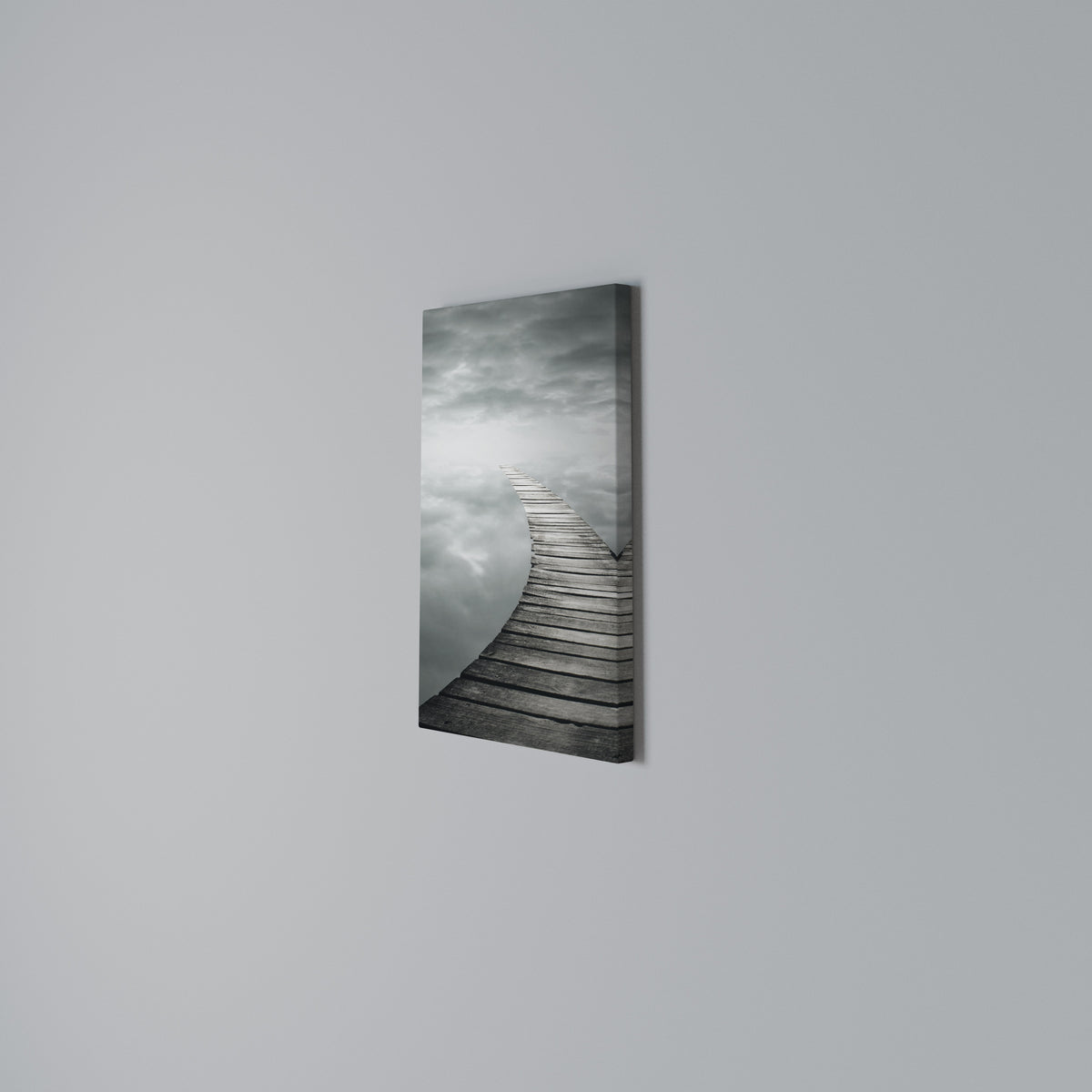 WHISPERING PATHWAYS Vertical Canvas Print