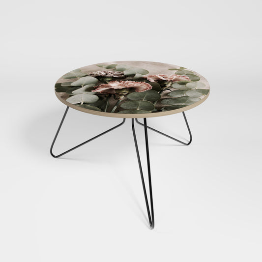 Petite table basse en lin Cloves