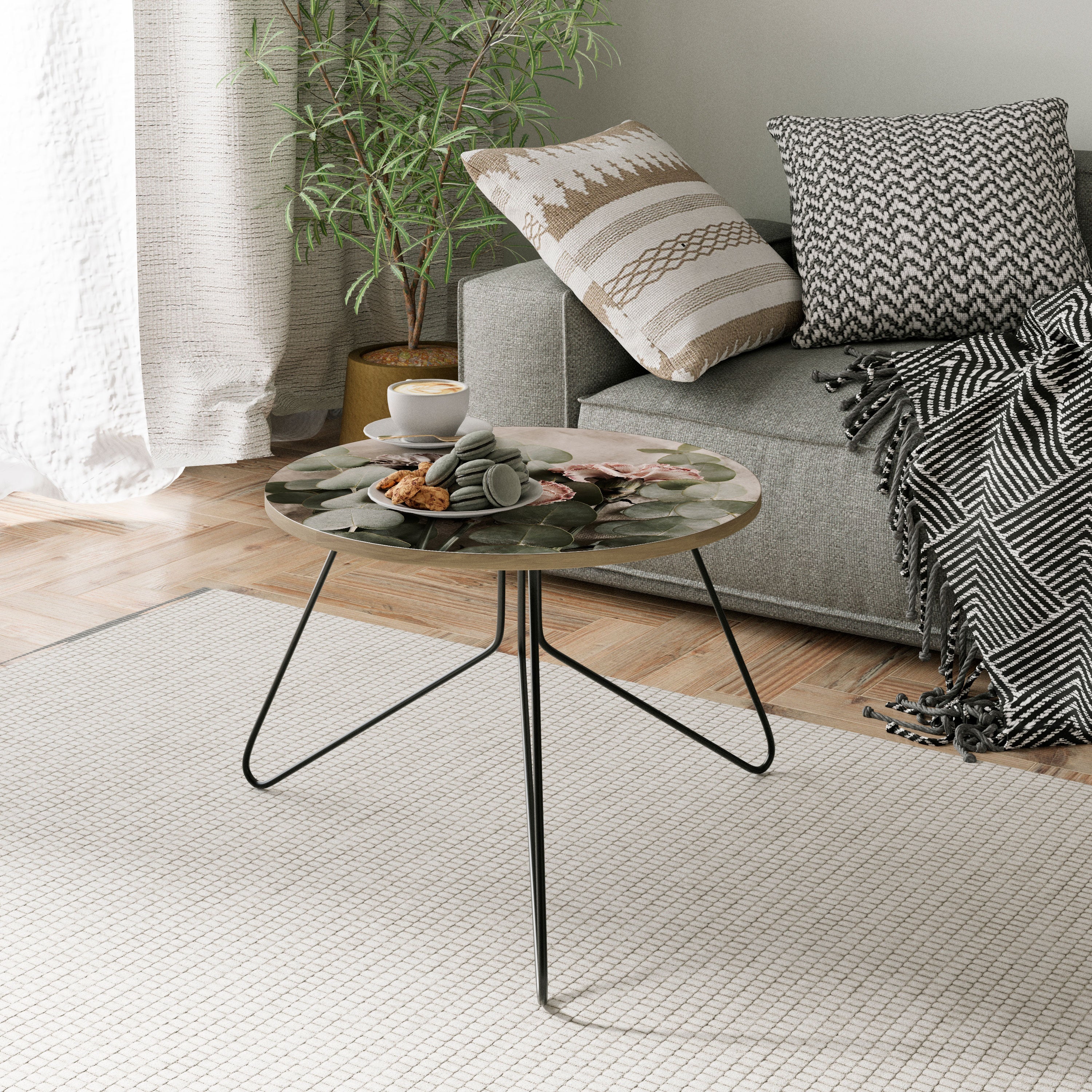 LINEN CLOVES Konferenční stolek