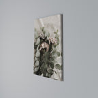 LINEN CLOVES Vertical Canvas Print