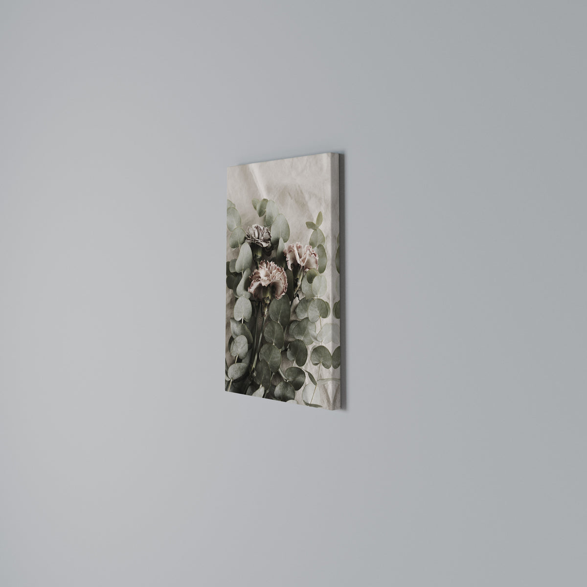 LINEN CLOVES Vertical Canvas Print