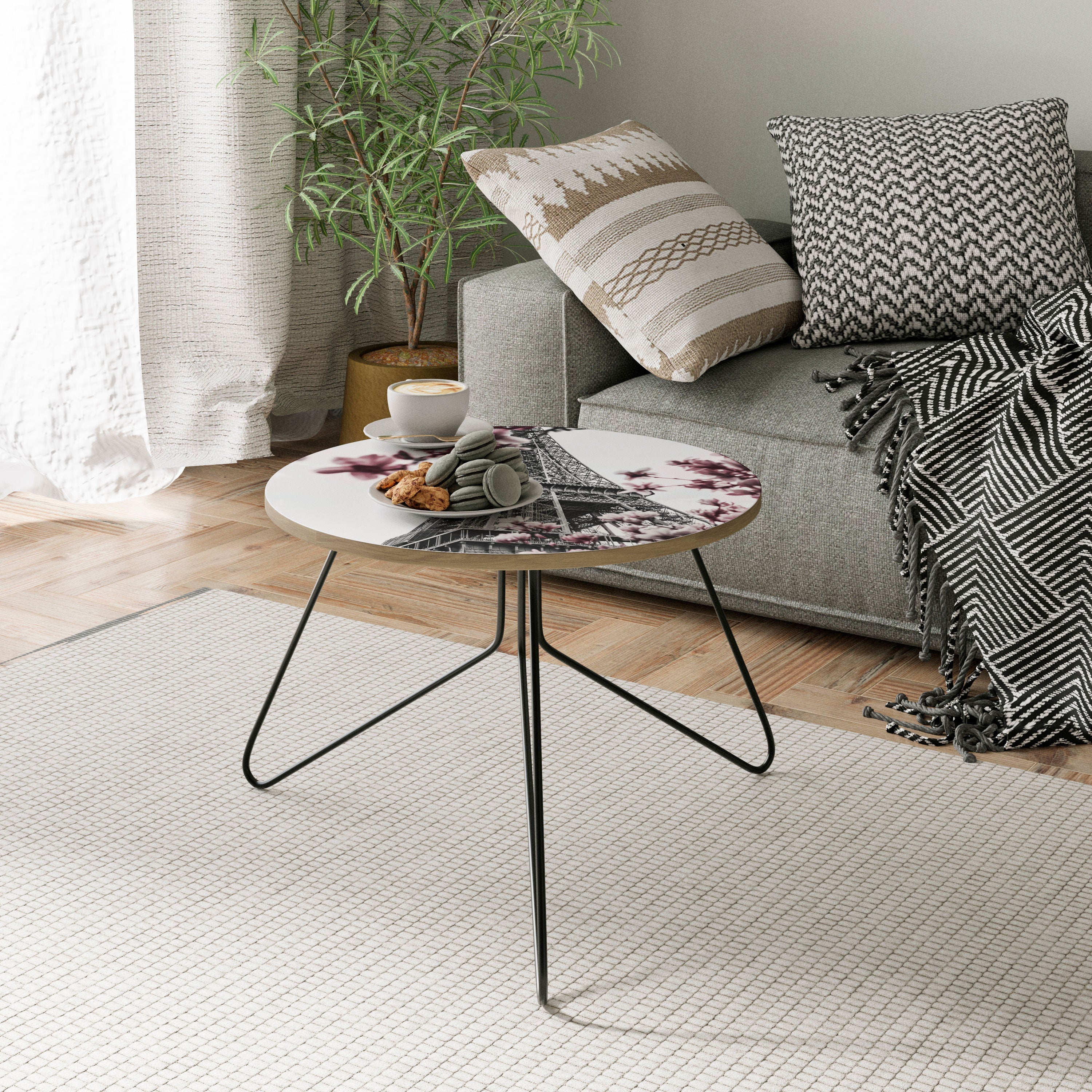 EIFFEL IN BLOOM Mesa de Centro