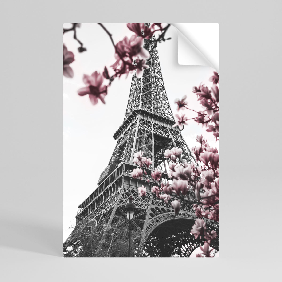 EIFFEL IN BLOOM Självhäftande Vertikal Poster